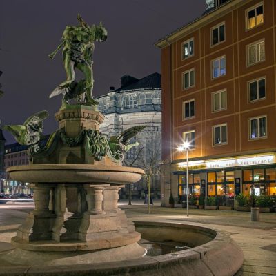 Der Gänsedieb-Brunnen - Dresden